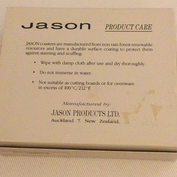 3/$10 | Jason Coasters 4 - Palermo - Fruit - Picture 9 of 11